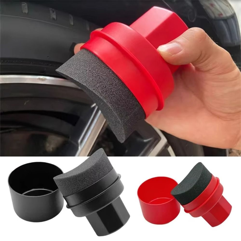 Wax Applicator Pad - Esponja Curva para Pulir Neumáticos con