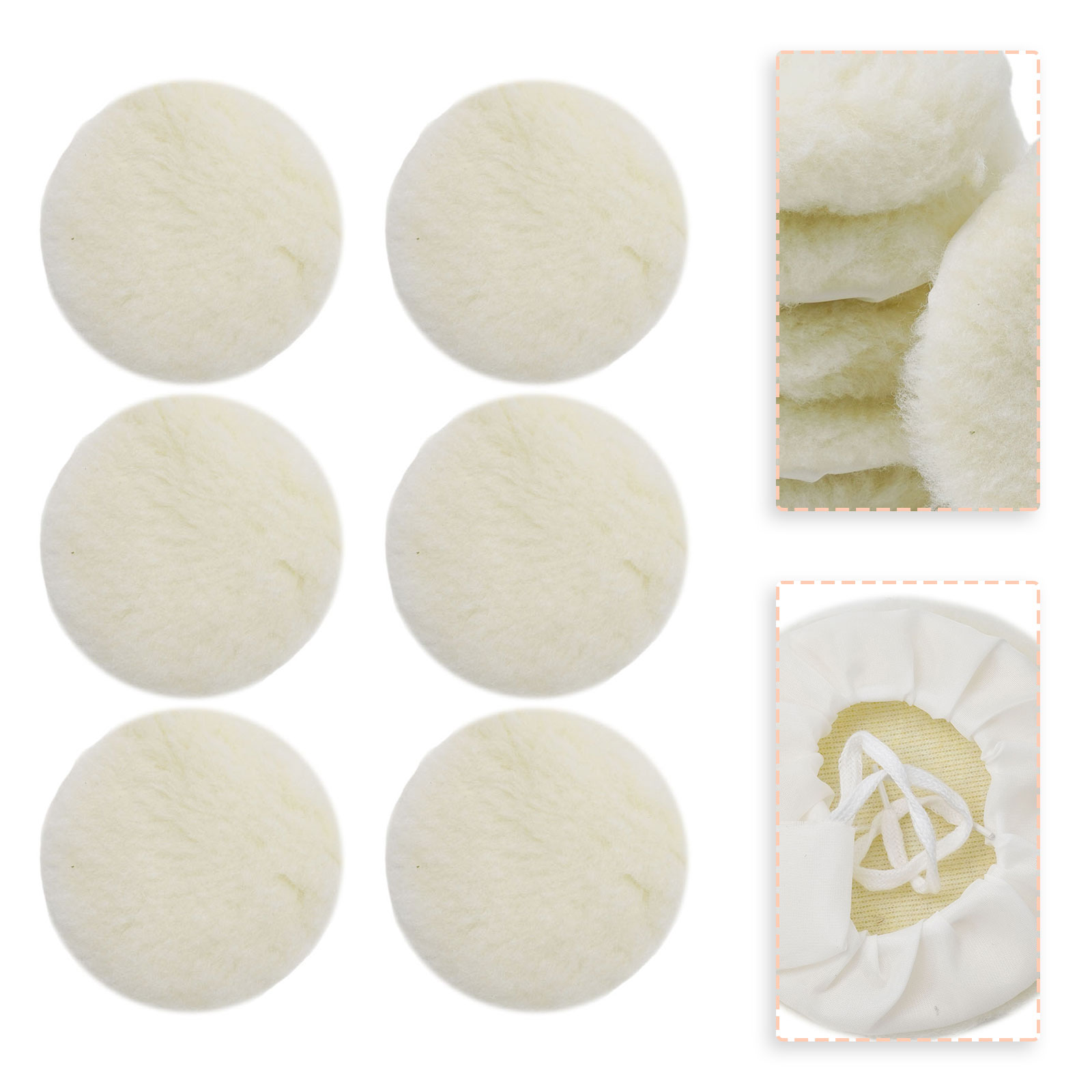 Polish Pad Set Buffer - Juego de almohadillas para pulir, pulidor