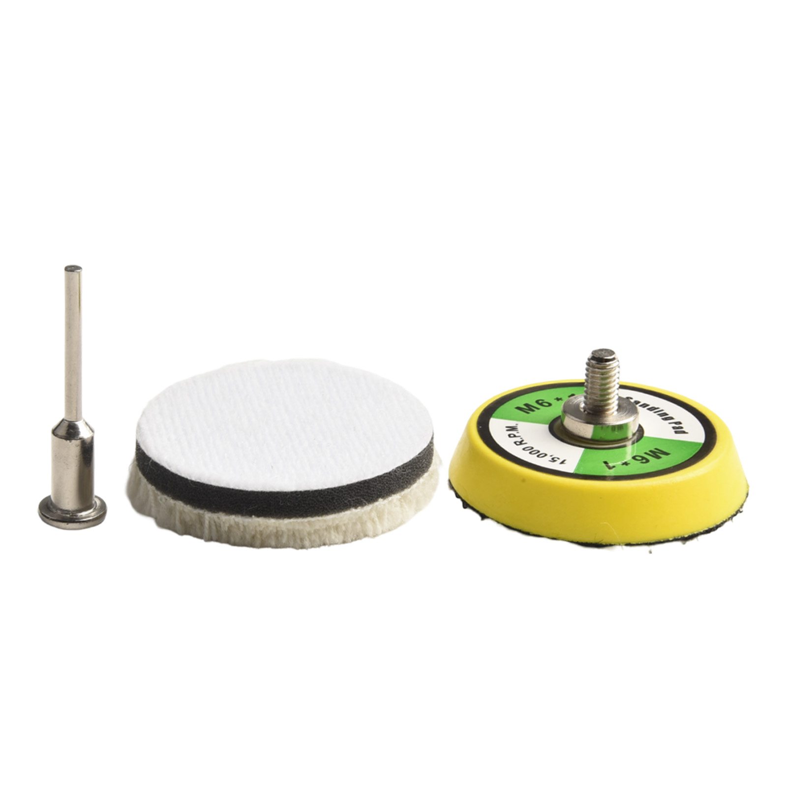 Almohadillas de lana para puli - Polish Pad Set Buffer reseña y precio