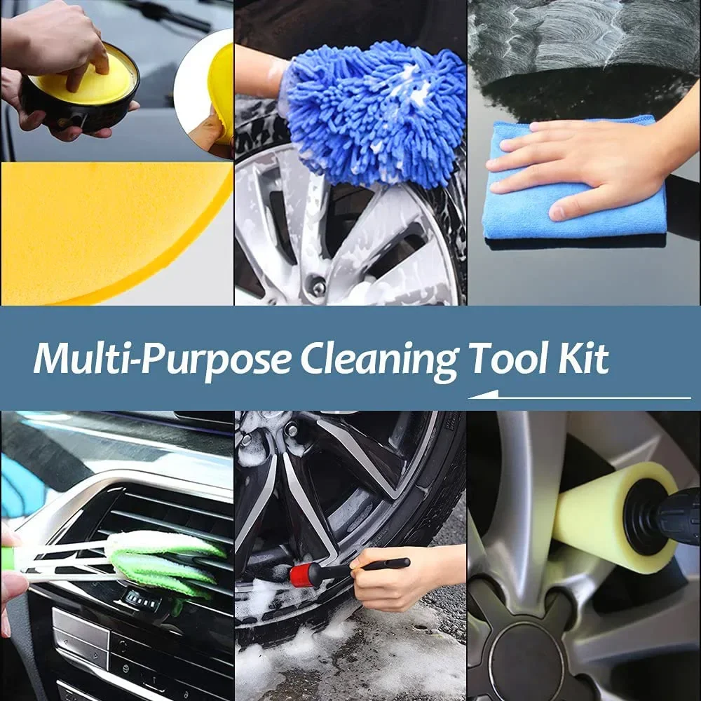 Nuevo Kit de limpieza detallad - Detailing Brush Set reseña y precio