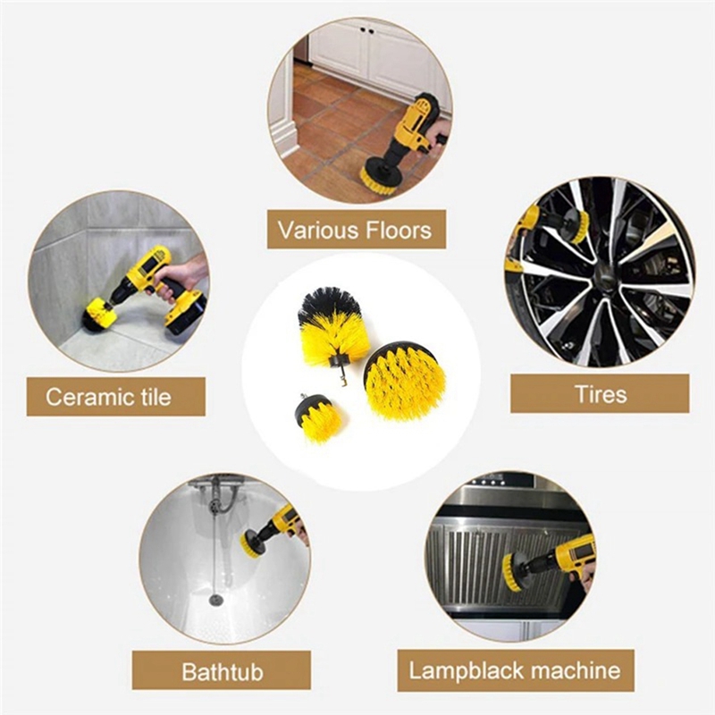 Juego de 15 Cepillos Eléctrico - Car Cleaning Brush reseña y precio